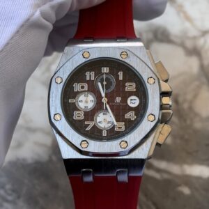 AP ChronoGraph Red- Silver Men's Watch | S744