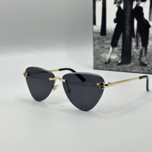 Cartier Black Cam Women's Sunglasses G1360-VLL