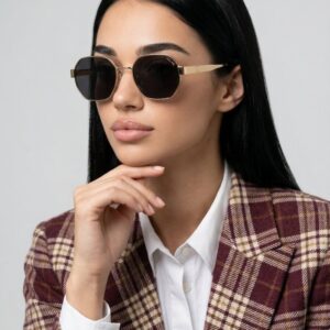 Celine Gold Imported Women's Sunglasses G3852-VLL