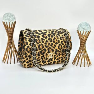 CHANEL 3,55 JUMBO FLAP BAGS LEOPAR