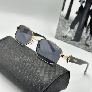 Fendi Gold Imported Unisex Sunglasses G2003-VLL