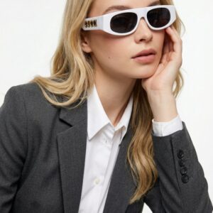 Gucci White Imported Women's Sunglasses G3790-VLL