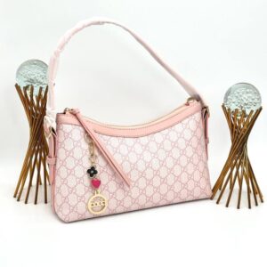 GUCCİ EMNLEM SHOULDER BAG NEW MODEL PEMBE VLT399