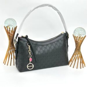 GUCCİ EMNLEM SHOULDER BAG NEW MODEL SİYAH VLT401