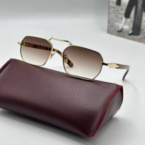 Imported Men's Leopard Print Eşref Tek Eyewear G3213-EMN