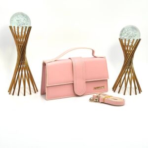 Jacquemus Le Bambino Large Sholuder Pink Women's Bag VLT336