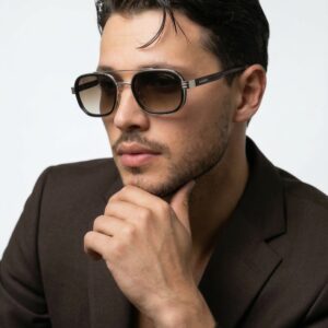 Lacoste Imported Brown Men's Sunglasses G3838-VLL