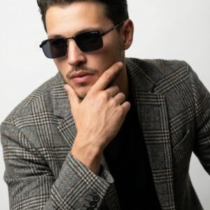 Lacoste Black Imported Unisex Sunglasses G3822-VLL