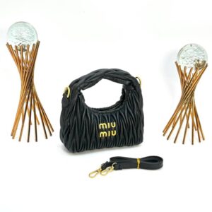 Miu Miu WANDER MINI SIZE BLACK KADIN ÇANTA