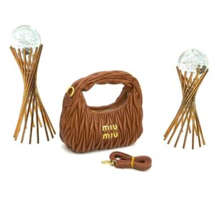 Miu Miu WANDER MINI SIZE BROWN KADIN ÇANTA