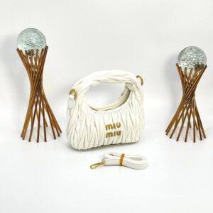 Miu Miu WANDER MINI SIZE WHİTE Women's Bag