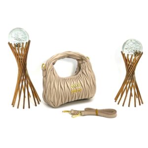 Miu Miu WANDER MINI SIZE BEJ Women's Bag