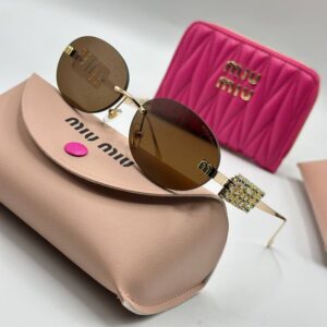 Miu Miu Brown Imported Women's Sunglasses G3645-VLL