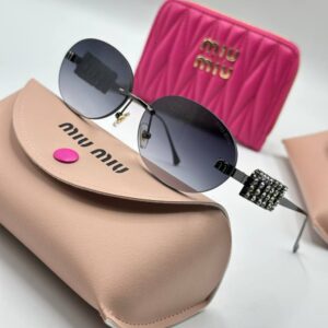 Miu Miu Black Imported Women's Sunglasses G3647-VLL