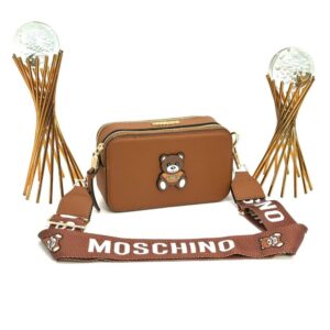 MOSCHINO SNAPSHOT WITH NEW BAG BLACK
