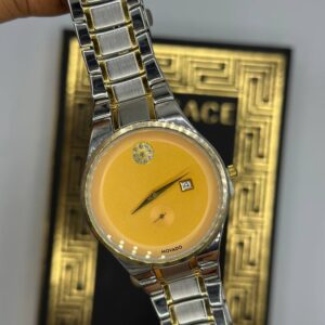 Movada Gold-Silver Men's Kol Watch S870