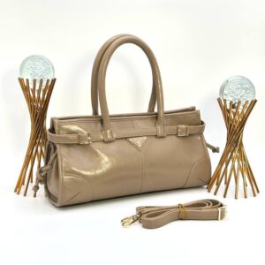 PRADA ANAMEL TRİANGLE LOGO TOTE BAG