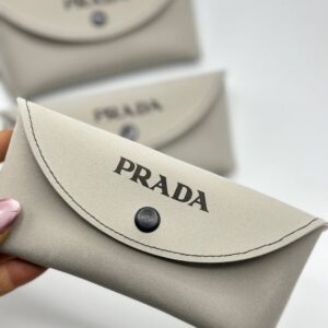 Prada Grey Eyewear Case | GK114