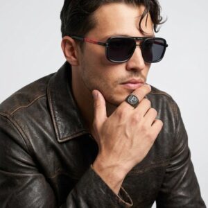 Prada Red Kasa Imported Men's Sunglasses G3931-VLL