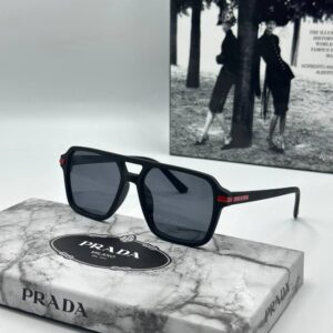 Prada Black Men's Sunglasses G1851-VLL
