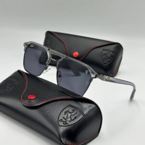 Ray-Ban Scuderia Ferrari Grey Men's Sunglasses G3072-VLL