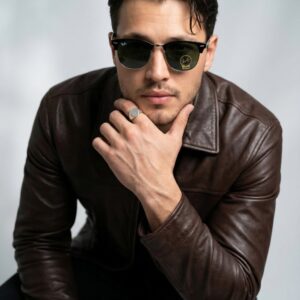 Rayban Clubmaster Green Imported Men's Sunglasses G3840-VLL