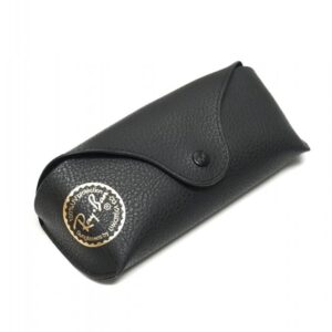 Rayban Leather BlackEyewear Case GK01