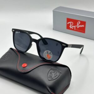 Rayban Ferrari Black Imported Unisex Eyewear G3260-VLL