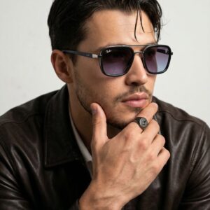 Rayban Ferrari Navy Imported Men's Sunglasses G3839-VLL