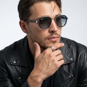 Rayban Ferrari Navy Imported Men's Sunglasses G3871-VLL