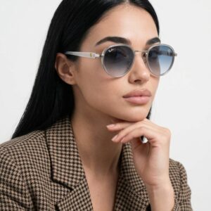 Rayban Ferrari Blue Cam Clear Kasa Imported Women's Eyewear G3913-VLL