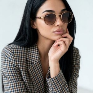 Rayban Ferrari Brown Gold Kasa Imported Unisex Eyewear G3934-VLL