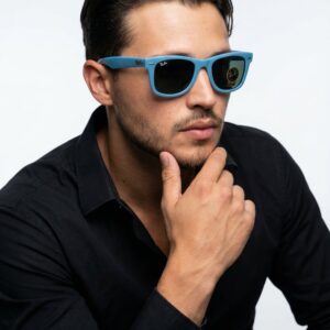 Rayban Wayfarer 2140 Blue Imported Men's Eyewear G3811-VLL