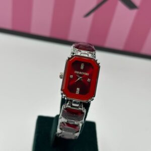 Swarovski Silver-Red Women's Watch S793