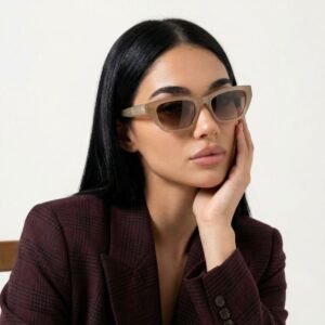 YSL Bej Imported Women's Eyewear G3911-VLL