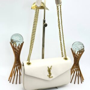 YSL CALYPSO CROSSBODY KREM KADIN ÇANTA VLT397