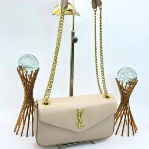YSL CALYPSO CROSSBODY BEJ KADIN ÇANTA VLT398