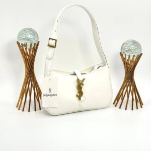 YVES SAINT LAURENT LE 5 Â 7 SHOULDER BAGS WHİTE